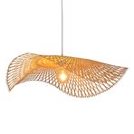 Imagen de Lampara Pantalla de techo - Bamboo tipo capelina