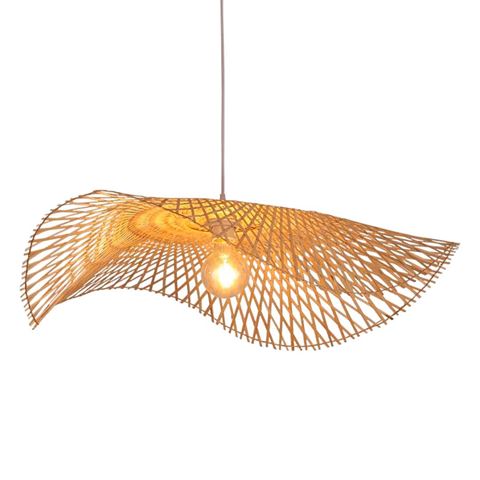 Imagen de Lampara Pantalla de techo - Bamboo tipo capelina