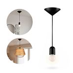 Imagen de Porta Lámpara Con Cable Colgante E27  Largo 110cm