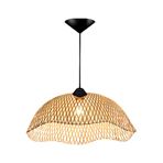 Imagen de Lámpara De Techo Bambu + Porta lámpara Incluye conexión eléctrica