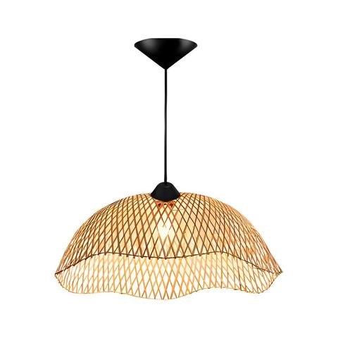 Imagen de Lámpara De Techo Bambu + Porta lámpara Incluye conexión eléctrica