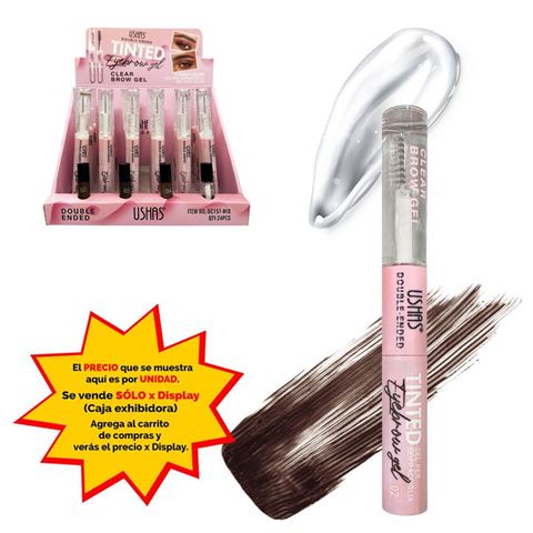 Imagen de Mascara Ushas clear para pestañas-UC157-mix-3 colores y tran