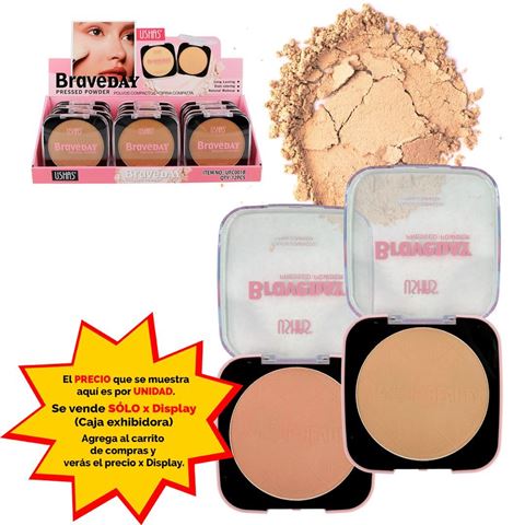 Imagen de Polvo compacto Ushas- UFC001B
