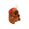Imagen de Llavero capibara plush - Diseños SURTIDOS.