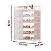 Imagen de Zapatera 5 niveles Con puerta plegable