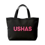 Imagen de Bolso Ushas en tela con asas para colgar.