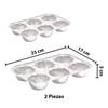Imagen de Bandeja de aluminio desechable-2 pc-muffing/tartaletas-25,2x