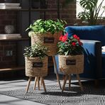 Imagen de Porta Macetas Deco Estilo Boho - Set x 3 piezas