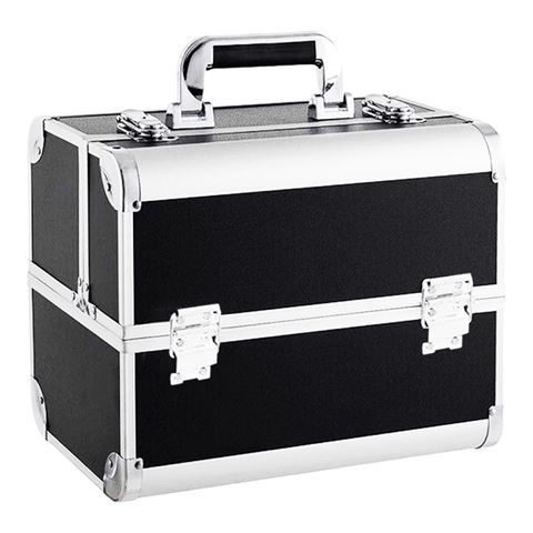 Imagen de Maleta de maquillaje profesional con llave