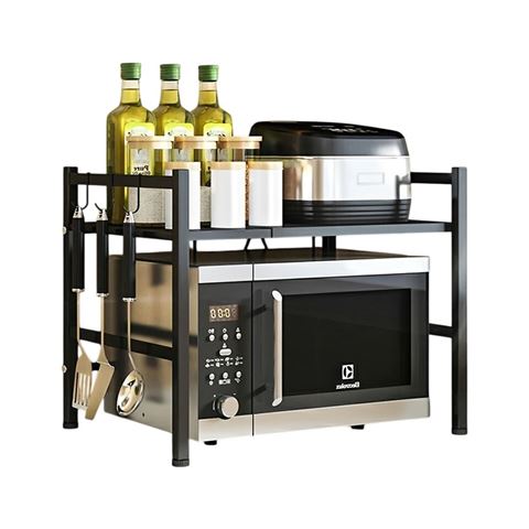 Imagen de Soporte para microndas - Estante organizador Ajustable