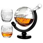 Imagen de Set decantador de Whisky / Licor Botella + 2 vasos