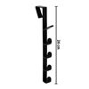 Imagen de Perchero para puerta-5 ganchos - Perchero vertical carteras pañuelos