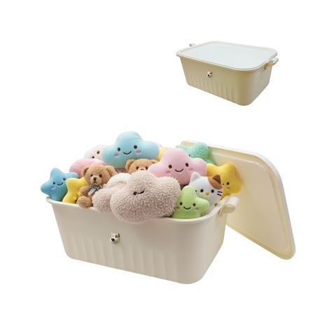 Imagen de Caja Organizadora en plástico Con tapa - 1 Caja de 35 x 24 x 14.5 cm