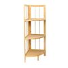 Imagen de Repisa en bambu tipo escalera 3 estantes - Esquinero
