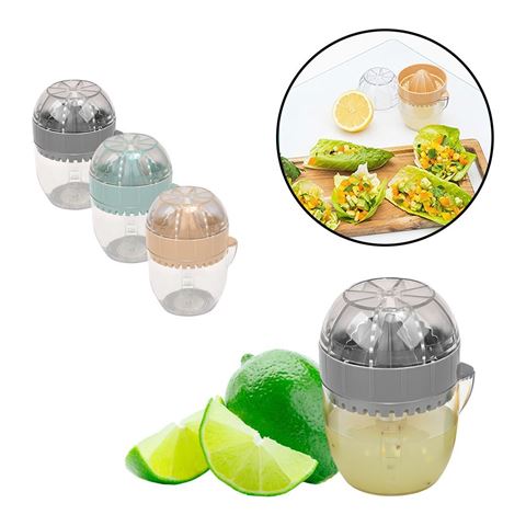 Imagen de Exprimidor para citricos con deposito-tapa en caja 10,5x7cm-