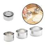 Imagen de Set de cortantes Galletitas Masas x 3 pcs