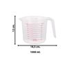 Imagen de Jarra medidora graduada plastica-1000ml