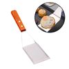 Imagen de Espatula metal para cocina mango madera-28,5x7cm
