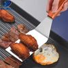 Imagen de Espatula metal para cocina mango madera