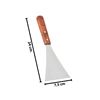 Imagen de Espatula metal para cocina mango madera-