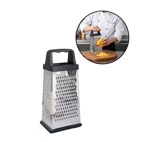 Imagen de Rallador 4 caras 22,5x10x7,5cm. Negro