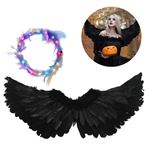 Imagen de Alas de Ángel con Halo con Luces led  - Disfraz Cotillón