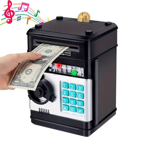 Imagen de Alcancia caja fuerte Infantil Con sonido y luces
