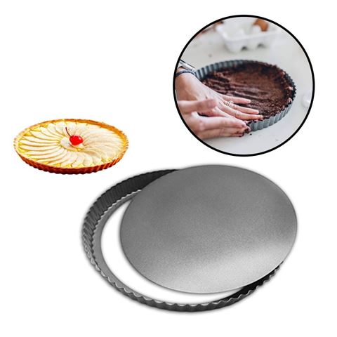 Imagen de Tartera borde ondeado-28x5,5cm.