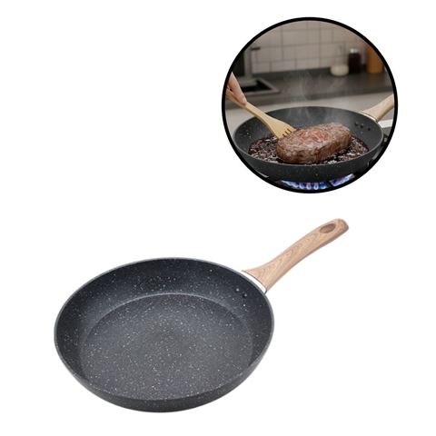 Imagen de Sarten antiadherente con mango plastico