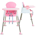 Imagen de Silla de comer para bebes portátil 3 en 1