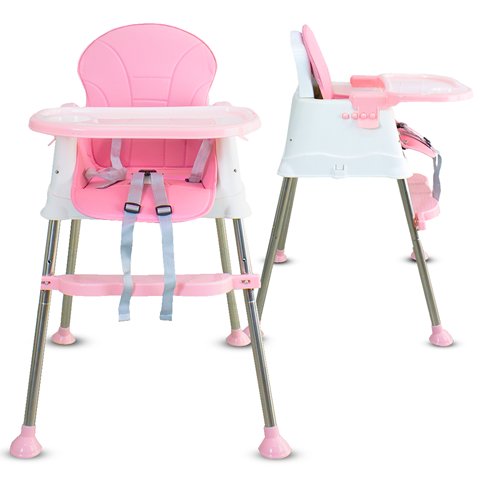 Imagen de Silla de comer para bebes portátil 3 en 1