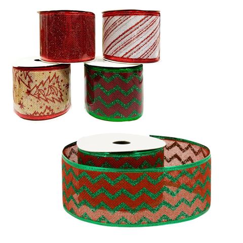 Imagen de Navidad cinta C/U - 6cmx2,7m- 4 diseños