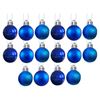 Imagen de Navidad bolas 6cm-caja por 16pc-azules-caja pvc
