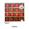 Imagen de Navidad bolas 6cm-caja por 16pc-rojo-caja