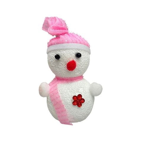 Imagen de Navidad muñeco de nieve- 2 pelotas - en bolsa-11x6cm.