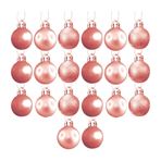 Imagen de Navidad bolas 5cm-caja por 20pc-oro rosa-caja