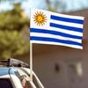 Imagen de Bandera de Uruguay Ideal para auto 45x30cm.