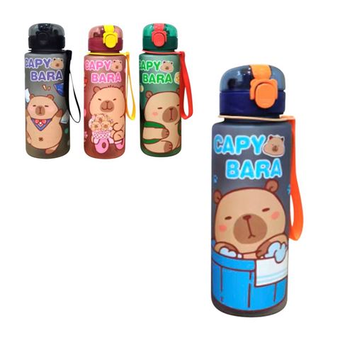 Imagen de Botella plastica 700ml. con tapon sorbito - Diseños surtidos.