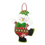 Imagen de Navidad adorno figura para colgar-18cm. 2 diseños-tela
