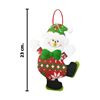 Imagen de Navidad adorno figura para colgar-18cm. 2 diseños-tela