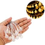 Imagen de Navidad 20 luces bolitas transparentes- cable 4 mts transpar
