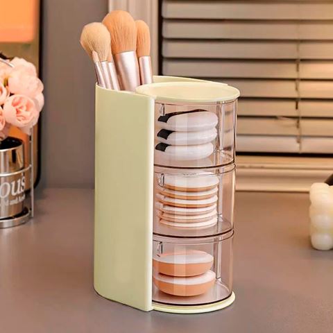 Imagen de Organizador de mesa Cosmeticos o Escritorio Multifuncional Giratorio