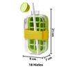 Imagen de Botella plegable portátil Botella cubetera hielo con sorbito