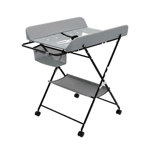 Imagen de Cambiador para bebé - Plegable, con toallero y bolsillos laterales