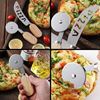 Imagen de Set corta pizza  Cuchilla pizzera +  rueda pizzera Acero inoxidable
