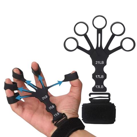 Imagen de Ejercitador de dedos  Entrenador Rehabilitación Fisio
