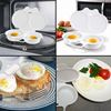 Imagen de Recipiente para cocer huevos en microondas-16x11,5x3cm.