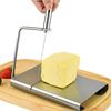 Imagen de Cortador de queso - Tabla acero inoxidable y cortante resistente