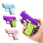 Imagen de Pistola plastica combinada de juguete-4 colores