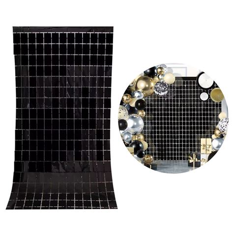 Imagen de Cortina LLuvia metalizada Cortina de cotillón